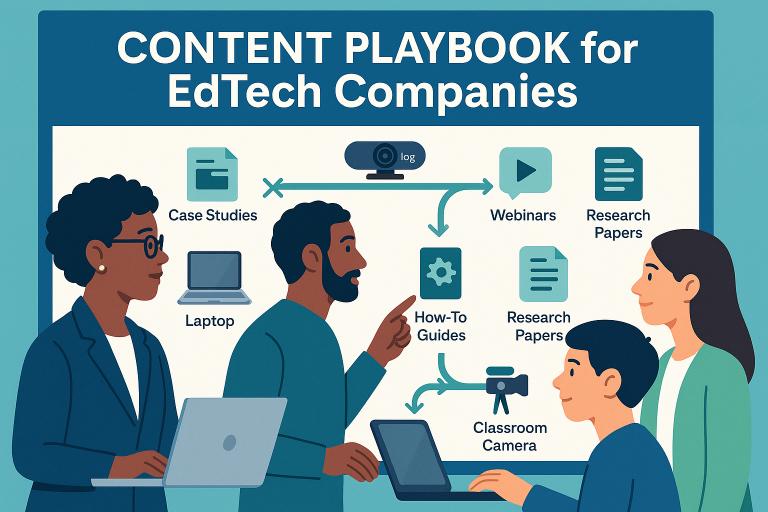 Content playbook for edtech companies