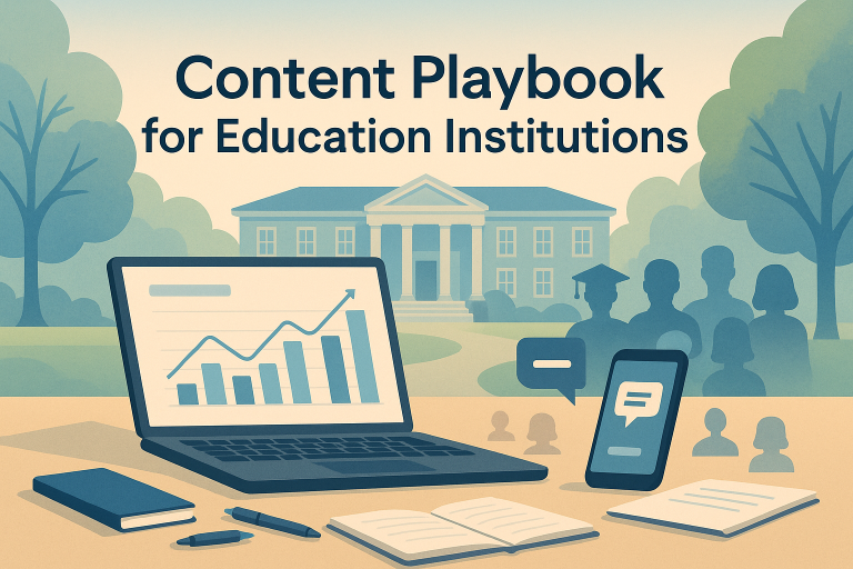 Content playbook for education institutions