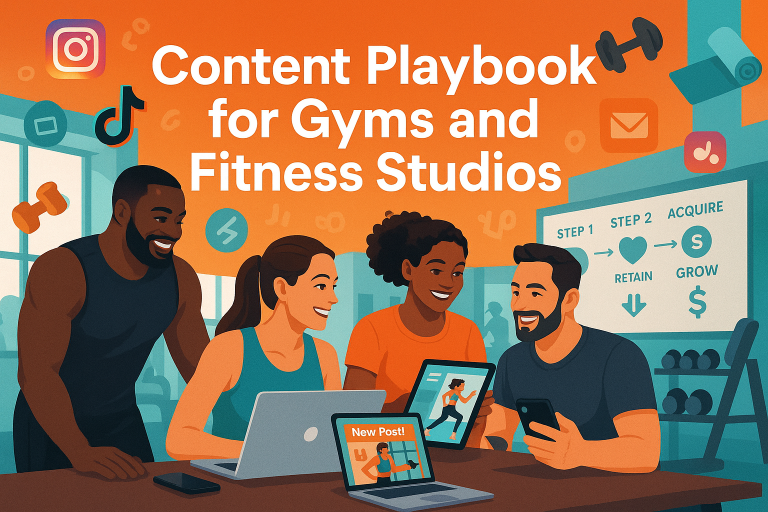Content playbook for gyms and fitness studios