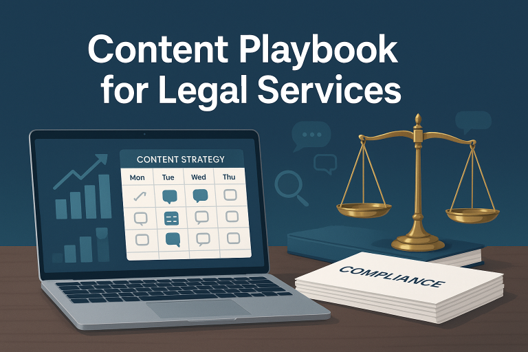 Content playbook for legal services