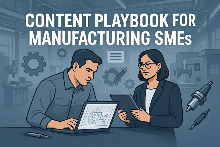 Content playbook for manufacturing smes