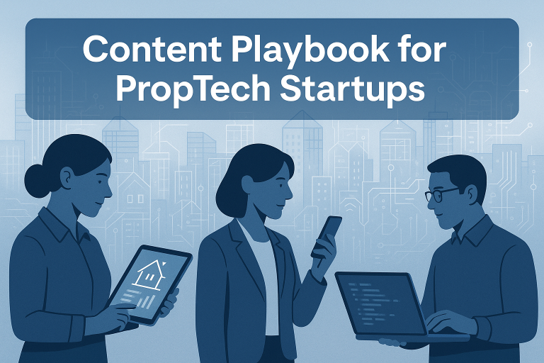 Content playbook for proptech startups