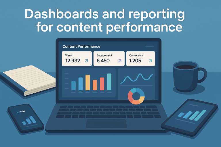 Dashboards and reporting for content performance
