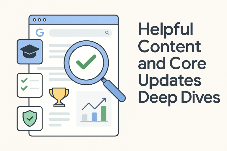 Helpful content and core updates deep dives
