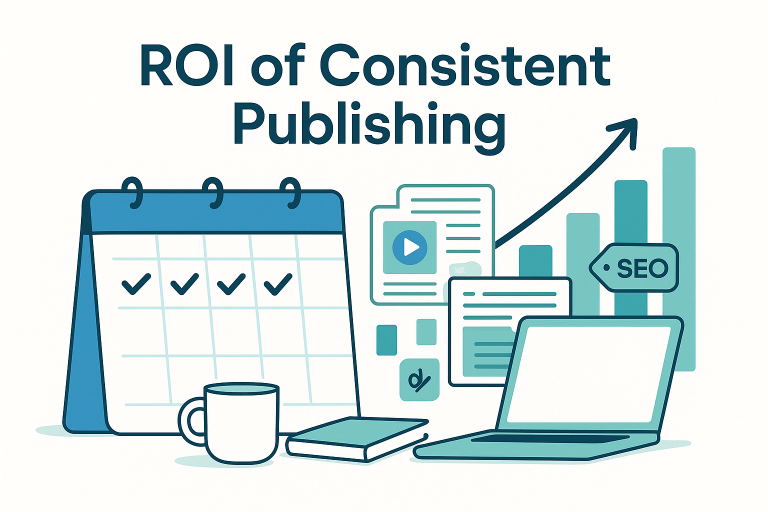 Roi of consistent publishing